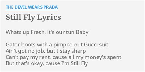 gator boots in my gucci suit|still fly devil wears prada.